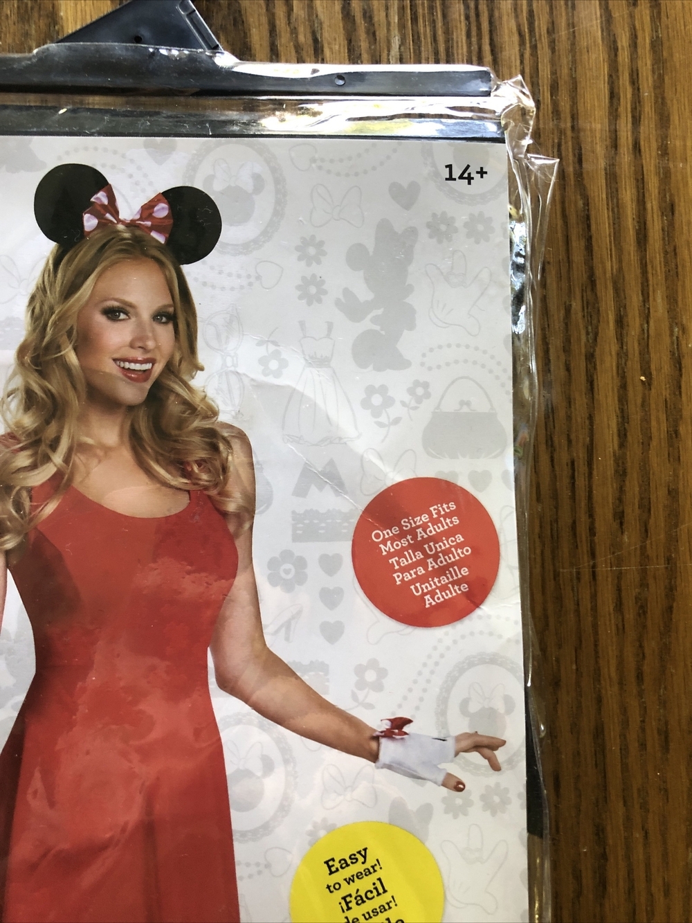 Adult Mini Mouse Costume One Size Fits Most Disney Halloween Costume - Picture 2 of 5